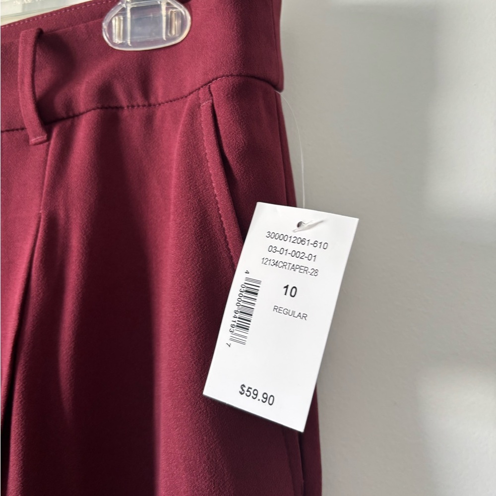 Rickis Slim Leg Crepe Pants - Picture 4 of 10